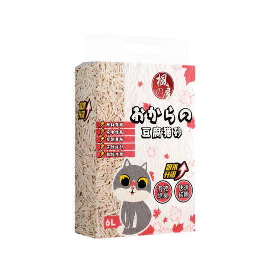楓之屋 |  豆腐貓砂奶香味 - 6L