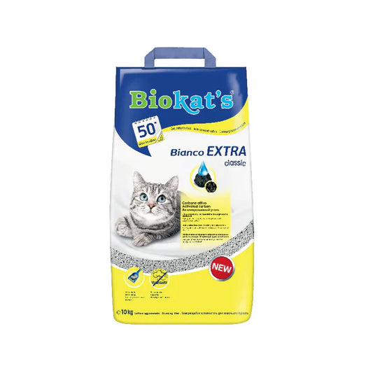 Biokat's l 天然活性炭除味貓用粘土砂 - 10kg