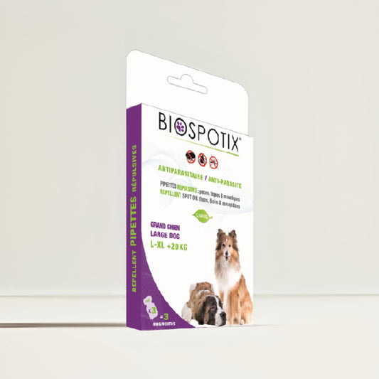 Biogance | 大型犬用香葉醇精油殺滴液 5x1ml