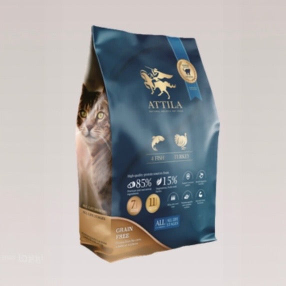 ATTILA天然無穀貓鮮肉糧 | ⿂+⽕雞