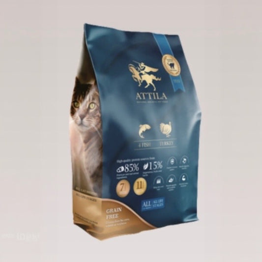 ATTILA天然無穀貓鮮肉糧 | ⿂+⽕雞
