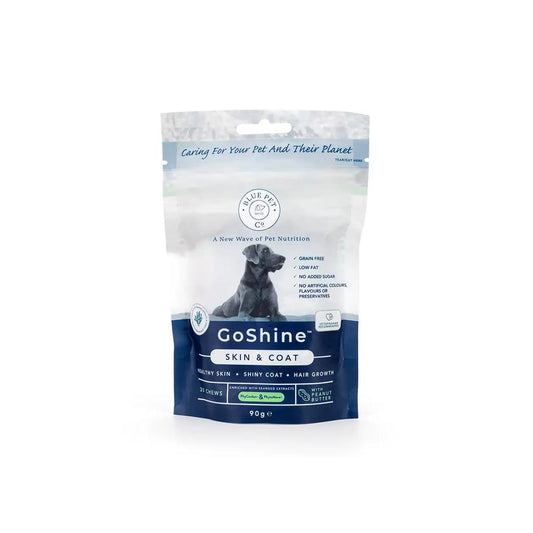 Goshine 狗狗皮膚毛髮營養補充小食 - 花生醬味 90g